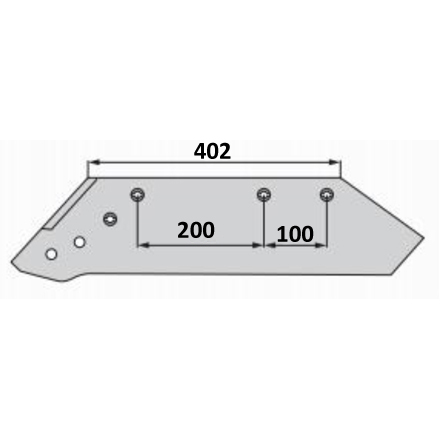 Lemeš (raonik) Kuhn / Huard 622 143 (levo) | PlugekS