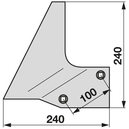 Crtalo plaza Lemken AS 2 349 2890 (desno) | PlugekS