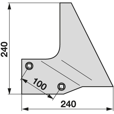 Crtalo plaza Lemken AS 2 349 2891 (levo) | PlugekS