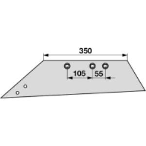 Lemeš (raonik) Rabe / RabeWerk SSP OS 332 27082702 (levo) | PlugekS