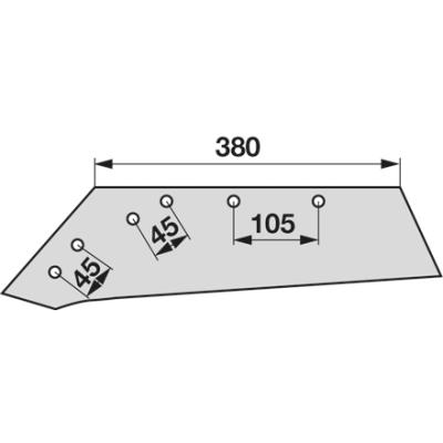 Lemeš (raonik) Regent DU S DW S 440 440 (levo) | PlugekS