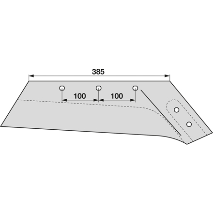 Lemeš (raonik) Vogel & Noot WSM WS BB LK A 40 PK7 013 01 400 PK0 000 05 100 200 111 (desno) | PlugekS