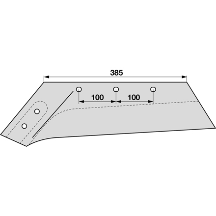 Lemeš (raonik) Vogel & Noot WSM WS BB LK A 40 PK7 014 01 400 PK0 000 06 100 200 112 (levo) | PlugekS