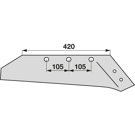 Lemeš (raonik) Vogel & Noot UNM UN 43 PK5 013 01 430 PK5 001 01 (desno) | PlugekS