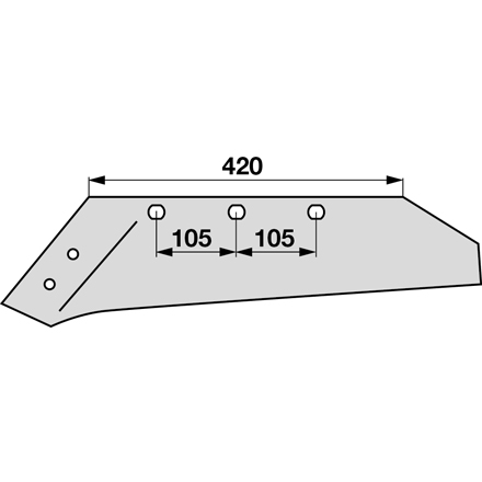 Lemeš (raonik) Vogel & Noot UNM PK UN 43 5014 01 430 PK5 002 01 (levo) | PlugekS